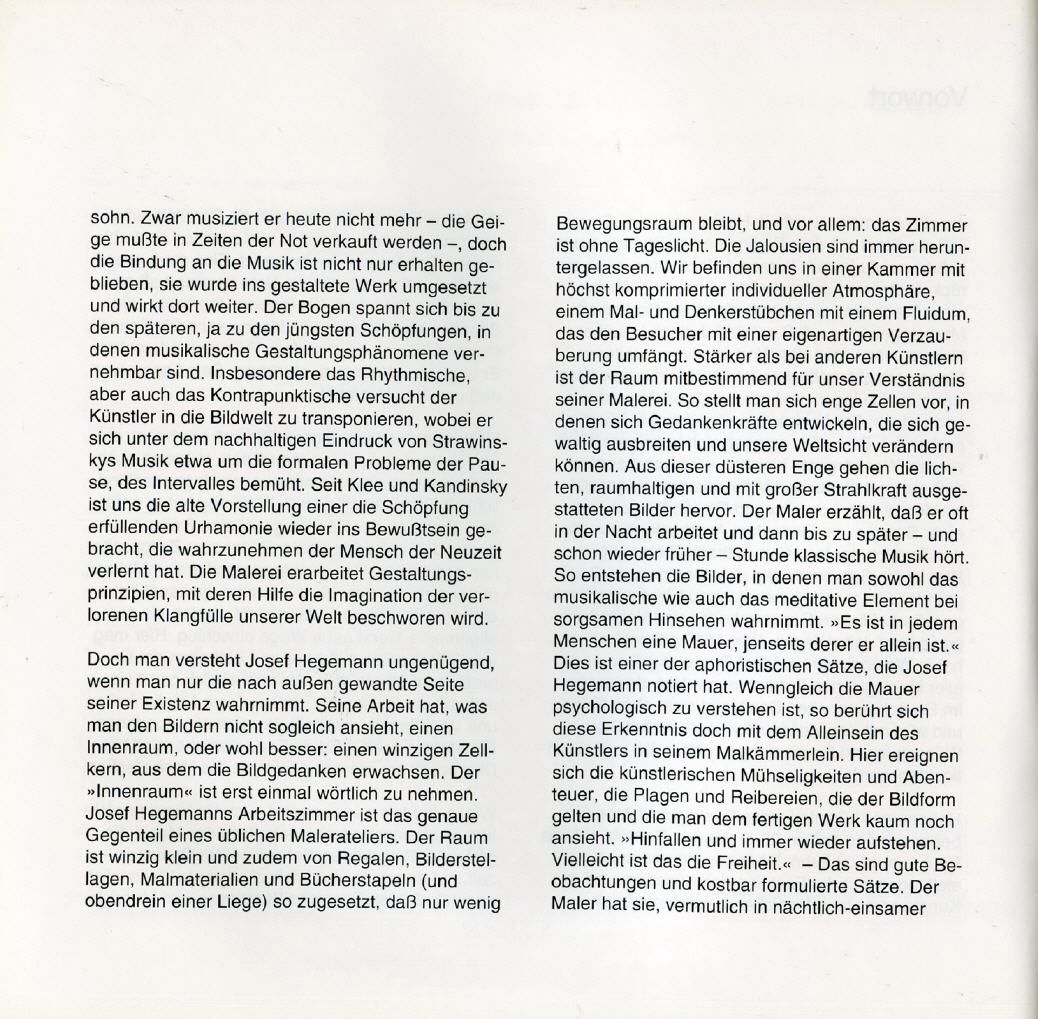 Katalog zum 85. Geburtstag 1995